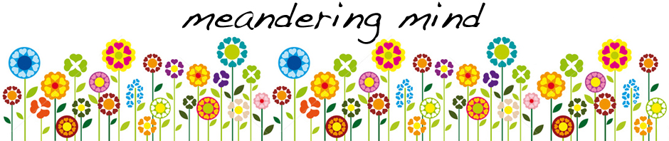meandering mind | on and on about this and that